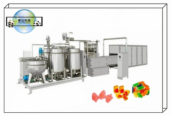 Fruit Jelly Soft 3D Gummy Production Line VC Candy Production Machine 600KG/H
