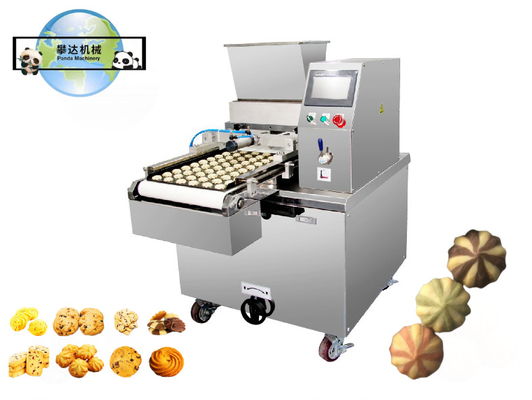 Crisp Chocolate Chip Wire Cut Cookie Machine Automatic Extruding