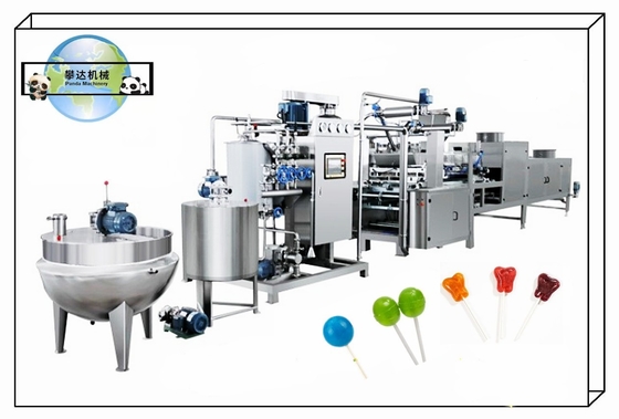 A To Z Lollipop Production Line 300KG/H Assorted Shaped Lollipop Line Candy Machine China Factory Supplier