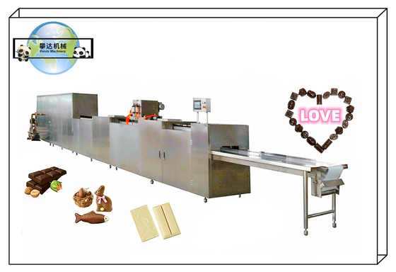 Fully Automatic Chocolate Production Line, Chocolate Processing Making Line, Chocolate Manufacturing Plant Equipment