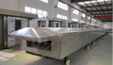 Large capacity to small scale Industria gas baking tunnel oven 800mm Width Electric / Gas Tunnel Oven for Baking Cookie