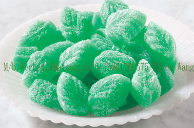 Peppermint leaf shaped Gummies production line CE Approval Candy Equipment Gummy manufacturing equipment 600kg/h