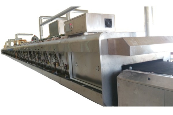 4 In 1 Biscuit Processing Line Full Automatic Biscuit Manufacturing Plant High Efficiency