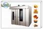 PD64E 64 Trays Electric Heating Hot Wind Rotary Baking Oven Electric Heating Hot Air Rotary Bakery Oven For Bakery Shops