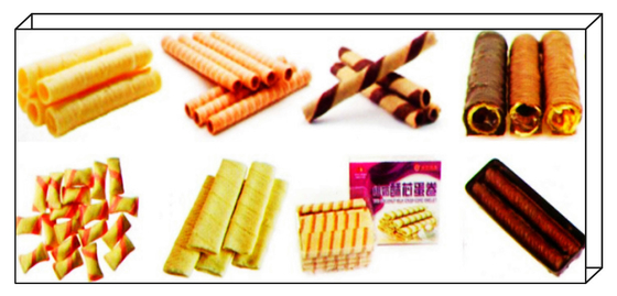 Crispy Egg Roll / Wafer Stick Making Machine, Egg Roll Production Line, Egg Roll /Wafer Stick Making Line Equipment