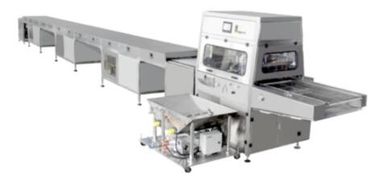 PD600 High Capacity Chocolate Coating Processing Line Equipment, Chocolate Enrobing Line Machine